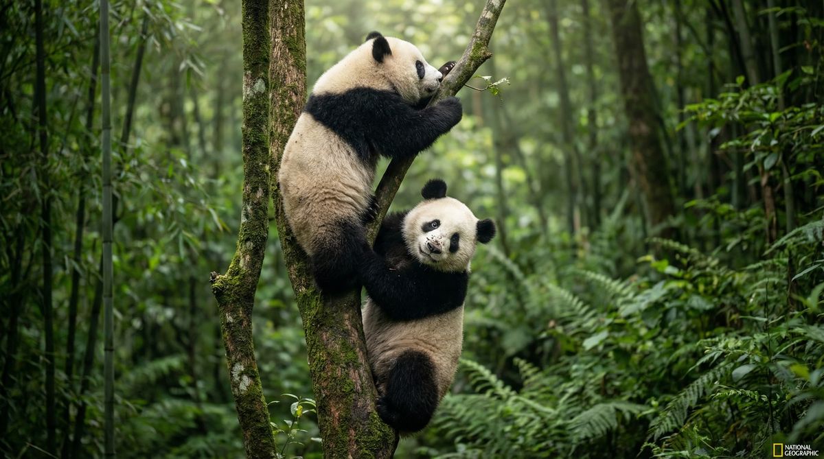 小马拉大车熊猫视频